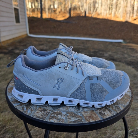 On Cloud 5 Terry Glacier/Lunar Gray Running Shoes Sneakers Women's Size 9.5